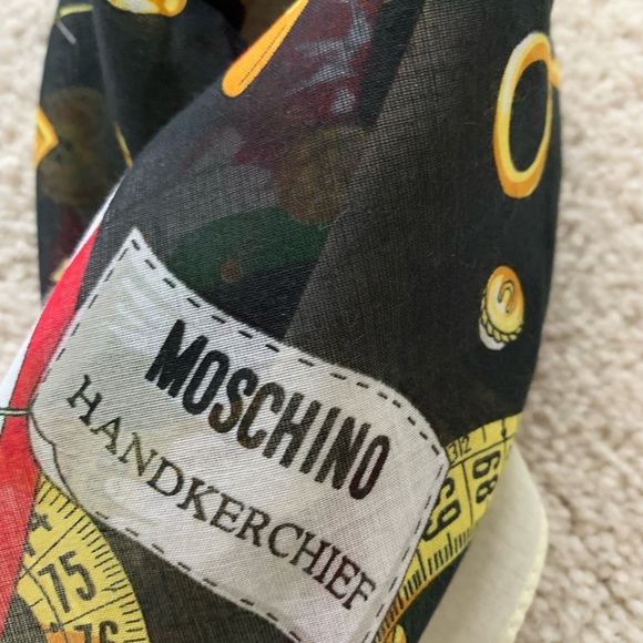 Whimsical Moschino Scarf